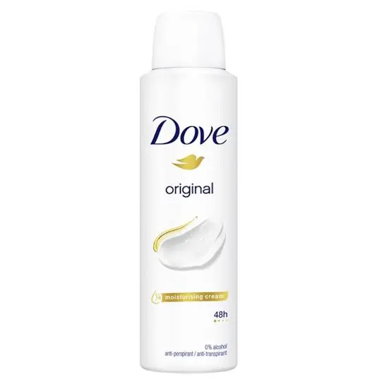 דאודורנט ספריי לאישה Dove Original – בנפח 150 מ"ל