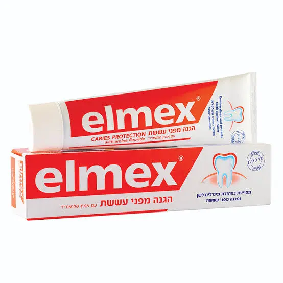 משחת שיניים משפחתית באריזת חיסכון מבית Elmex – בנפח 100 גרם