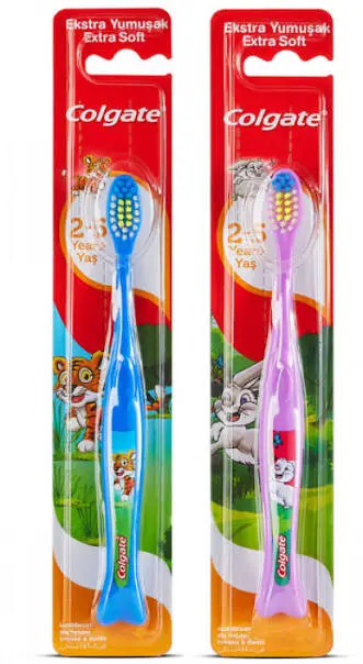מברשת שיניים לילדים בגילאי 2-5 מבית Colgate