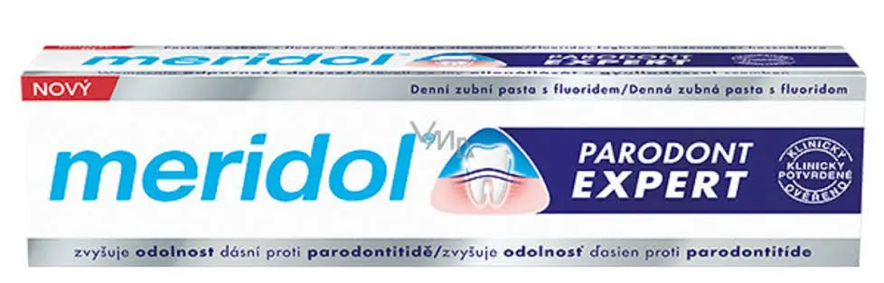 משחת שיניים לחניכיים Meridol Parodont Expert – בנפח 75 מ"ל