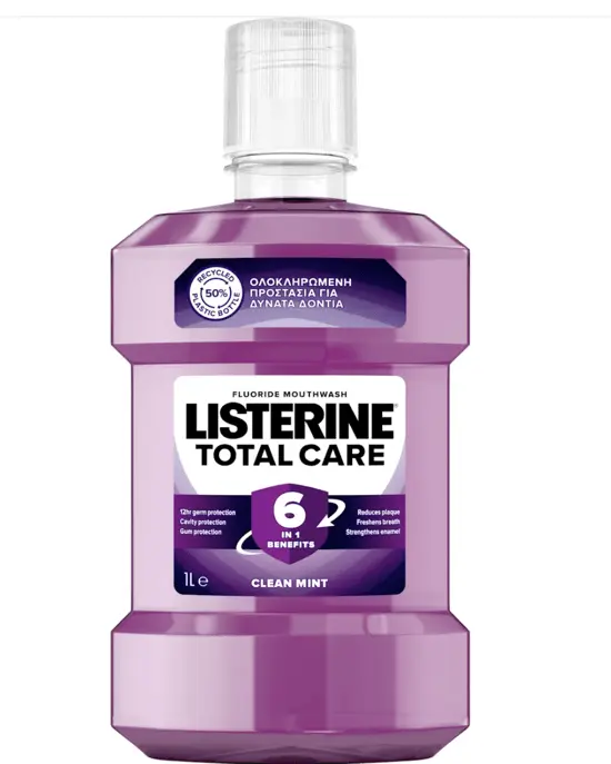מי פה Listerine Total Care – בנפח 1000 מ"ל