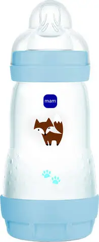 בקבוק האכלה MAM Anti-Colic כחול – 260 מ"ל