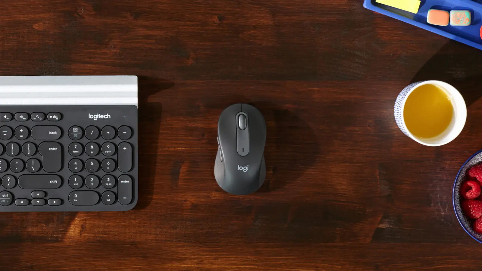 עכבר אלחוטי Logitech M650 – בצבע אפור