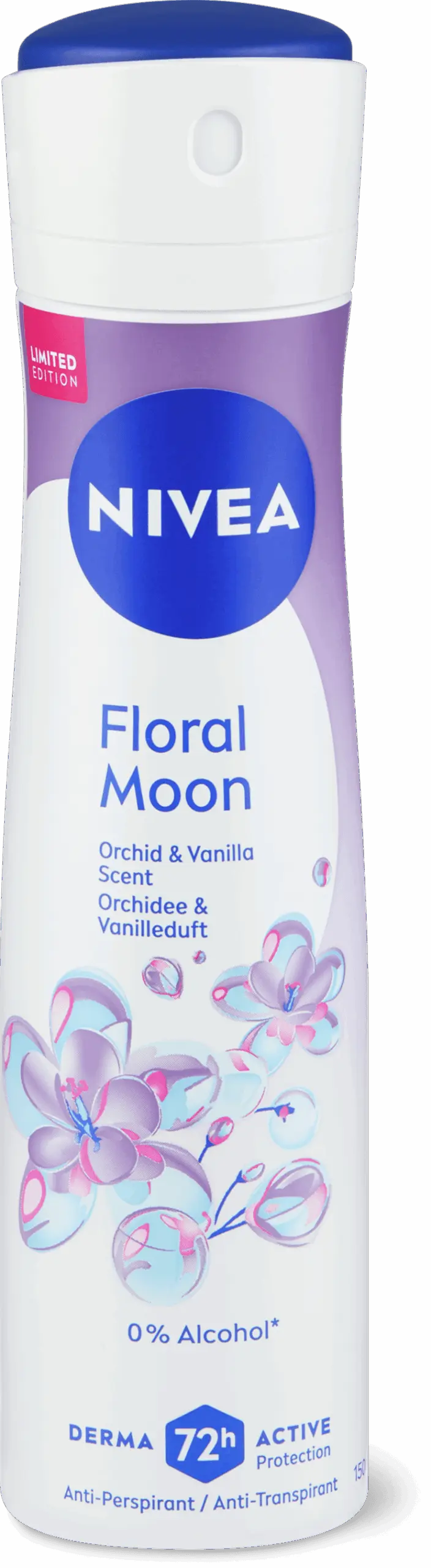 דאודורנט ספריי לאישה Nivea Floral Moon – בנפח 150 מ"ל