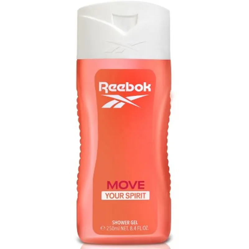 ג'ל רחצה בניחוח פרחוני ופירותי מבית Reebok – בנפח 250 מ"ל
