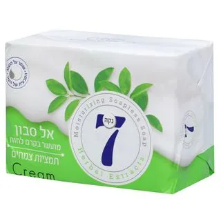 סבון מוצק בניחוח צמחים מבית נקה 7 – 100 גרם – רביעייה