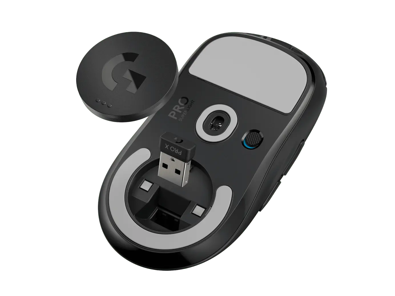 עכבר גיימינג אלחוטי Logitech Pro X Superlight – בצבע שחור