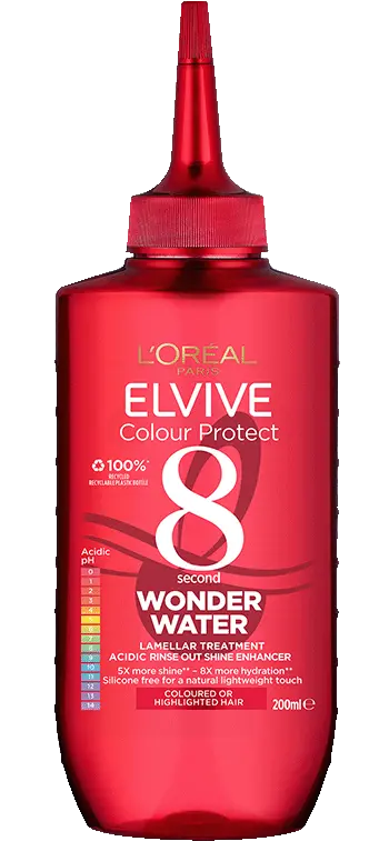 מי טיפוח לשיער צבוע L'Oreal Color Protect Wonder Water Elvive