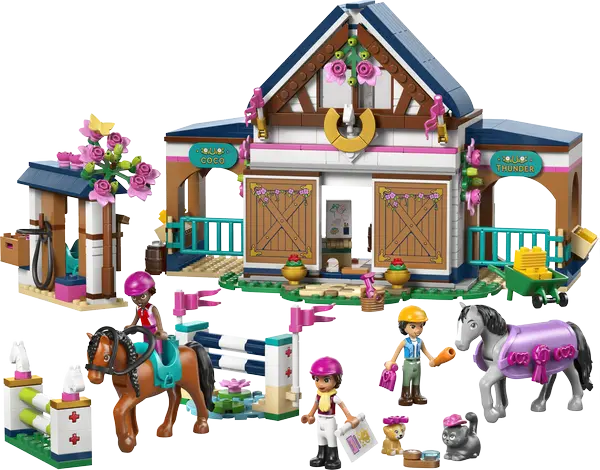 אורוות סוסים ובית ספר לרכיבה Lego Friends 42688