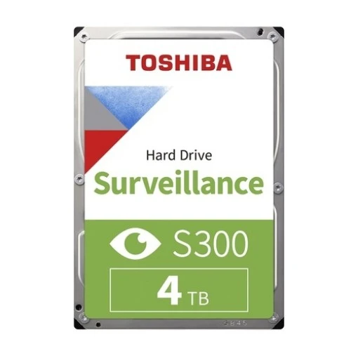 דיסק פנימי Toshiba S300 Surveillance Hard Drive HDD 3.5" HDWT840UZSVA 4TB