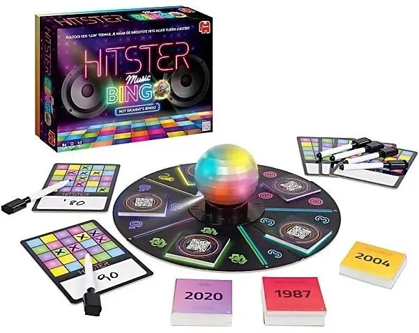 Hitster – היטסטר משחק בינגו מוזיקאלי קצבי מבית Jumbo