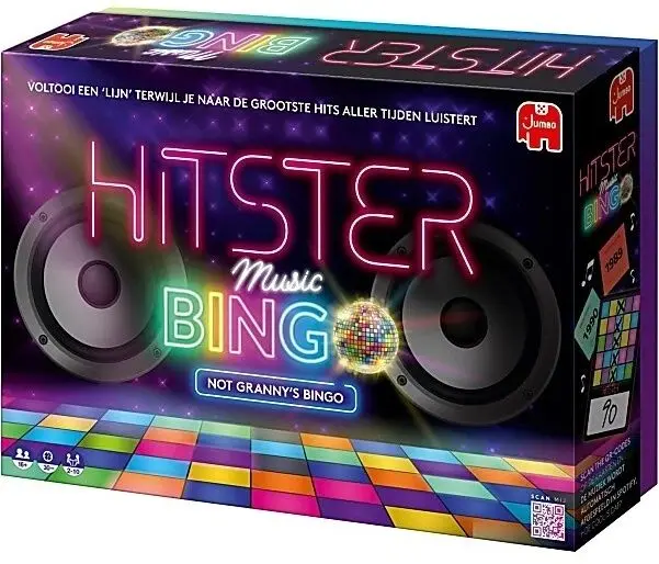 Hitster – היטסטר משחק בינגו מוזיקאלי קצבי מבית Jumbo