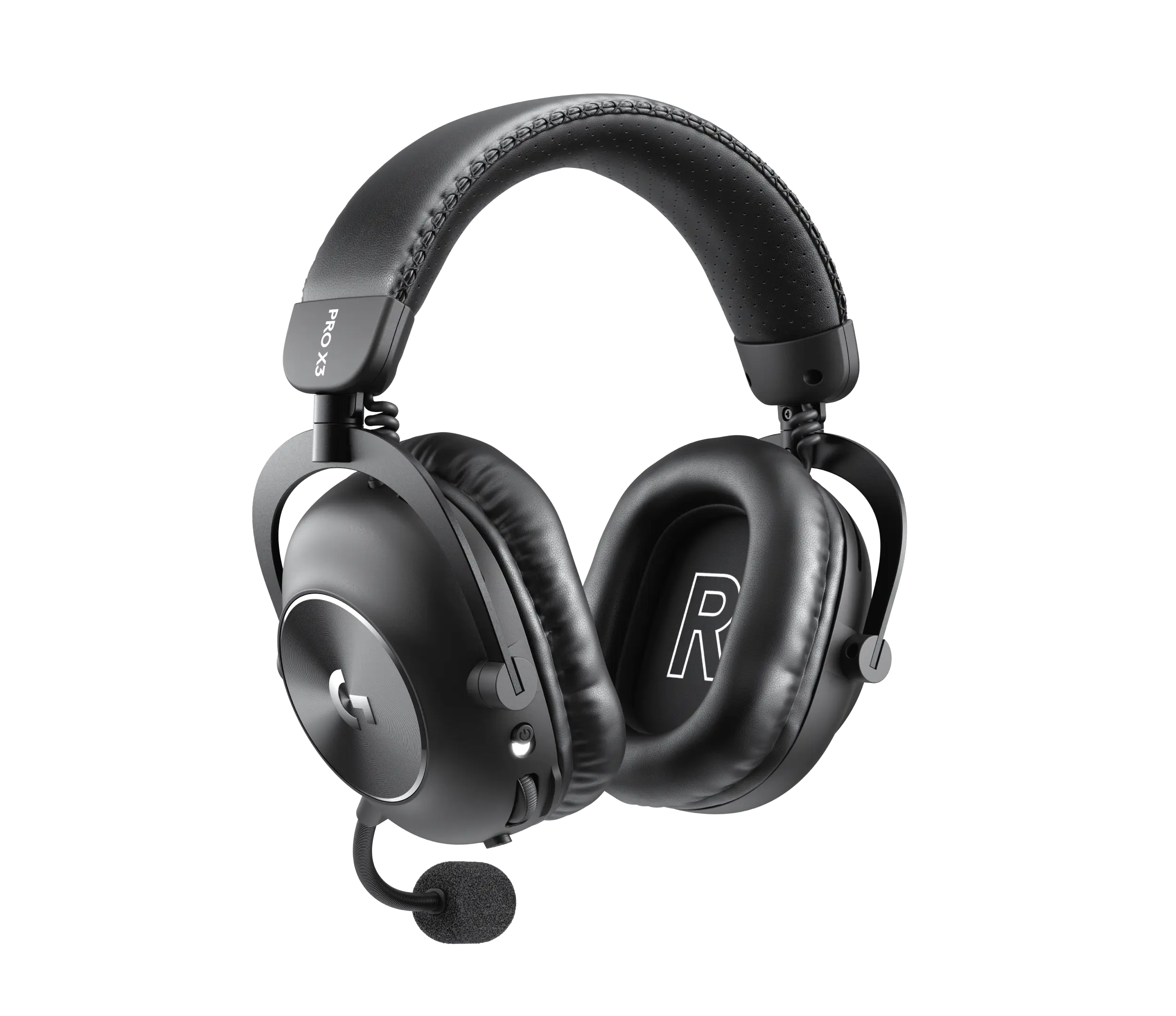 אוזניות גיימינג קשת Over-Ear אלחוטיות עם מיקרופון Logitech PRO X3 LIGHTSPEED – צבע שחור