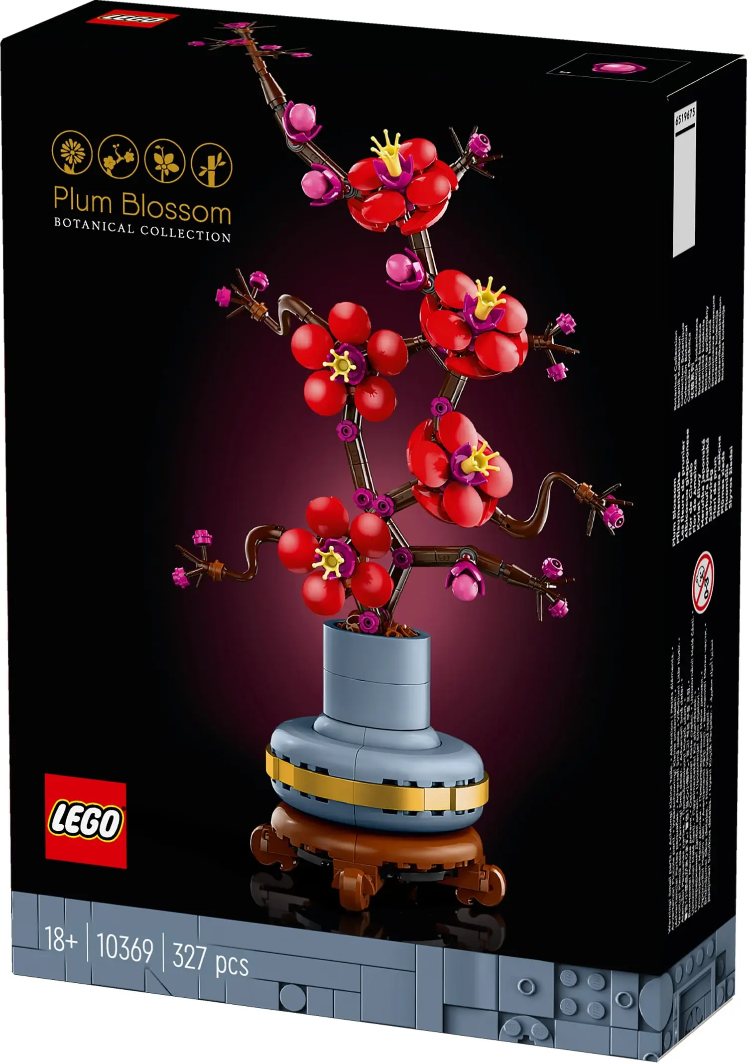 פריחת השזיף Lego Botanical 10369