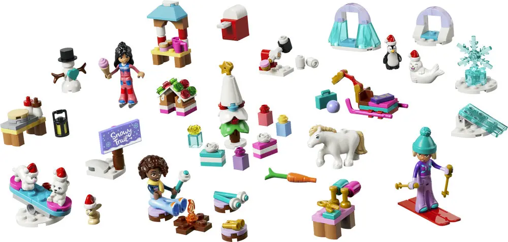 לוח הפתעות חגיגי 2026 Lego Friends 42698