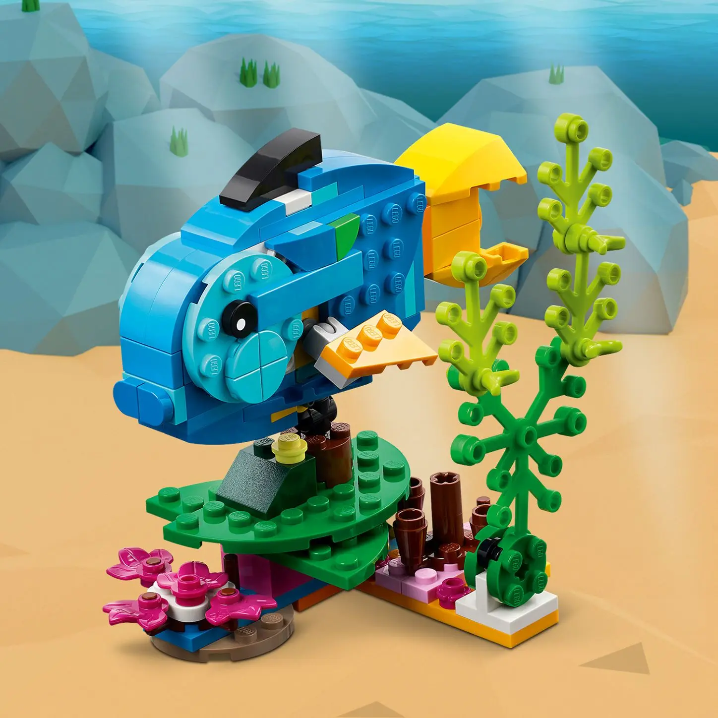 תוכי אקזוטי Lego Creator 31136