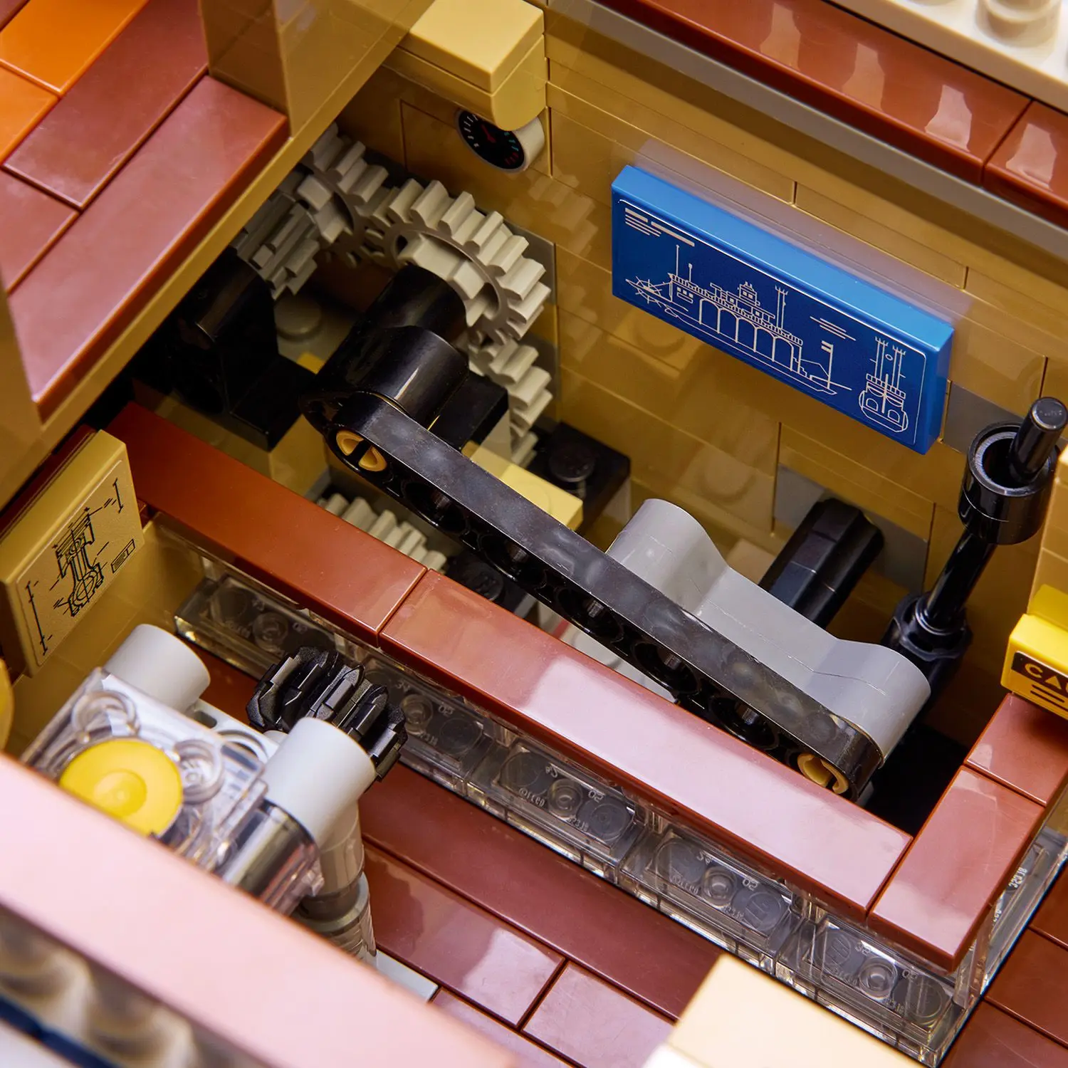 ספינת קיטור בנהר Lego Ideas 21356