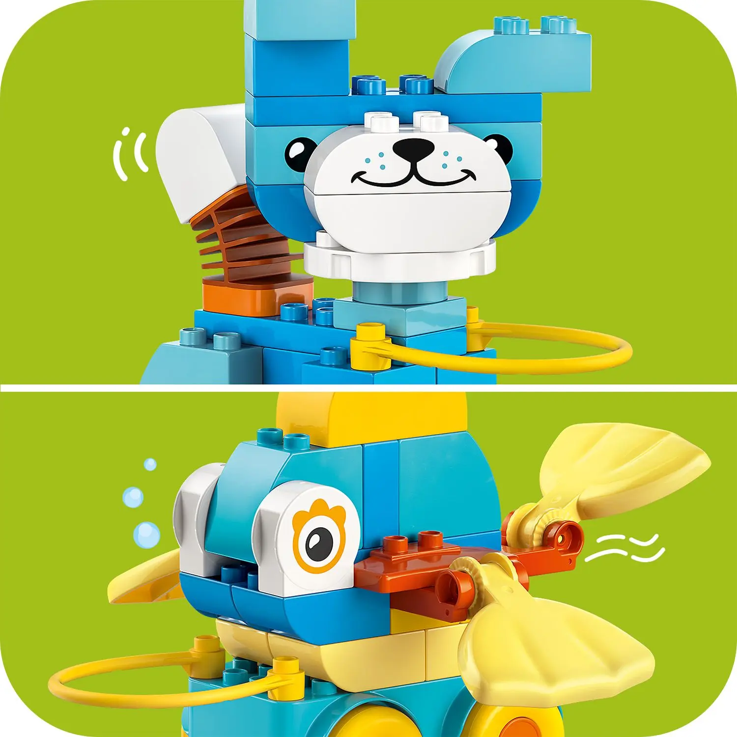 3 ב-1 חיות על גלגלים Lego Duplo 10448