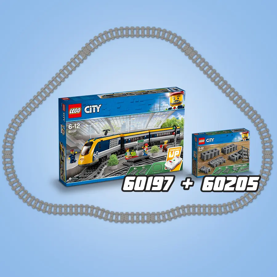 פסי רכבת Lego City 60205