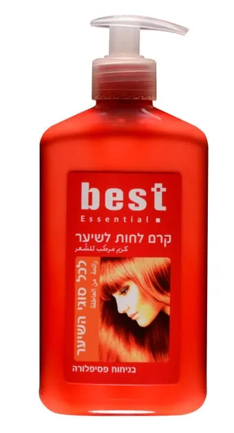 קרם לחות לשיער מועשר בפסיפלורה מבית Best – בנפח 400 מ"ל