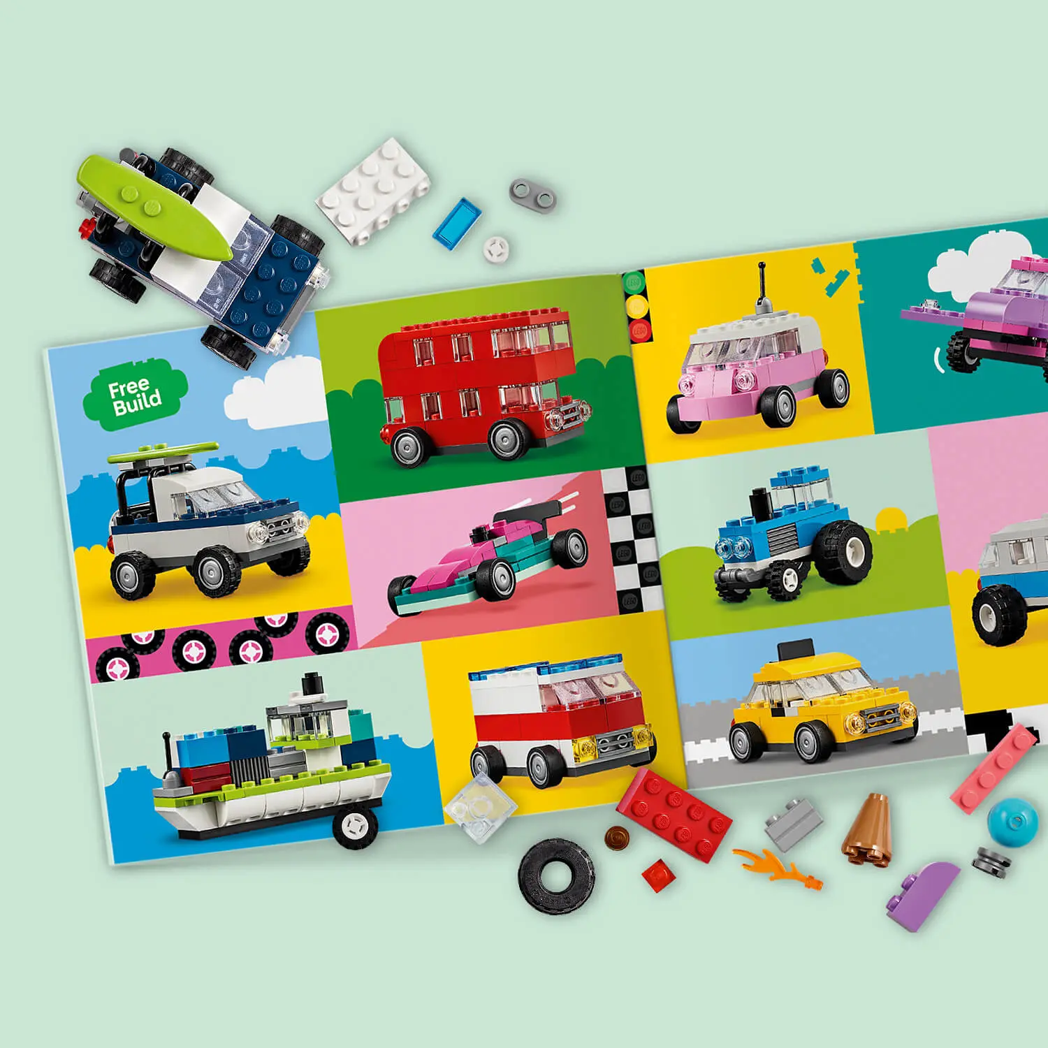 כלי רכב יצירתיים Lego Classic 11036