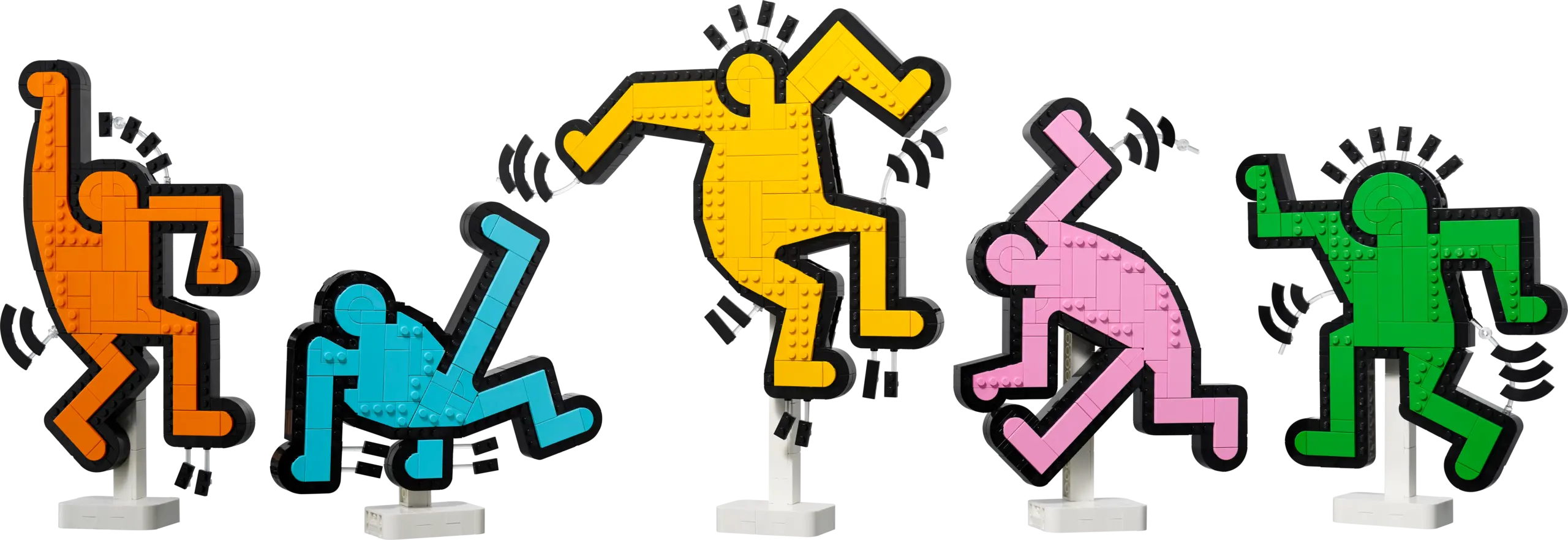 ART – קייט הרינג – דמויות רוקדות Lego Art 31216
