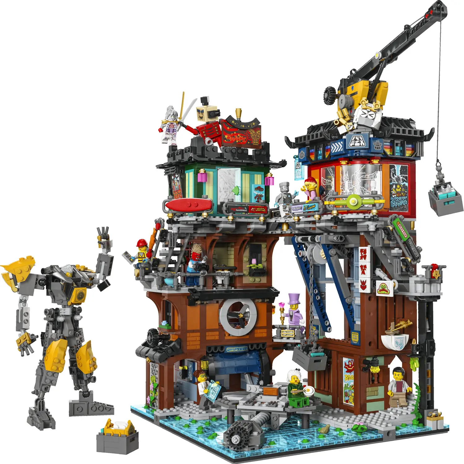 נינג'ה-גו – סדנאות העיר Lego Ninjago 71837