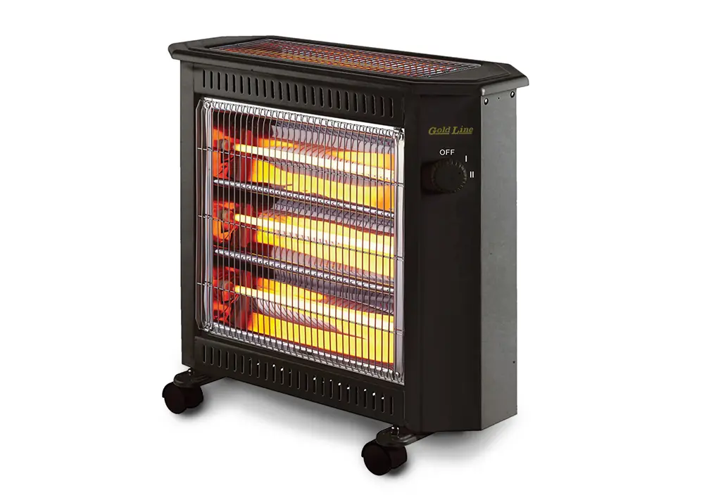 תנור חימום קוורץ 3+1 גופים Gold Line ATL-2750 2400W