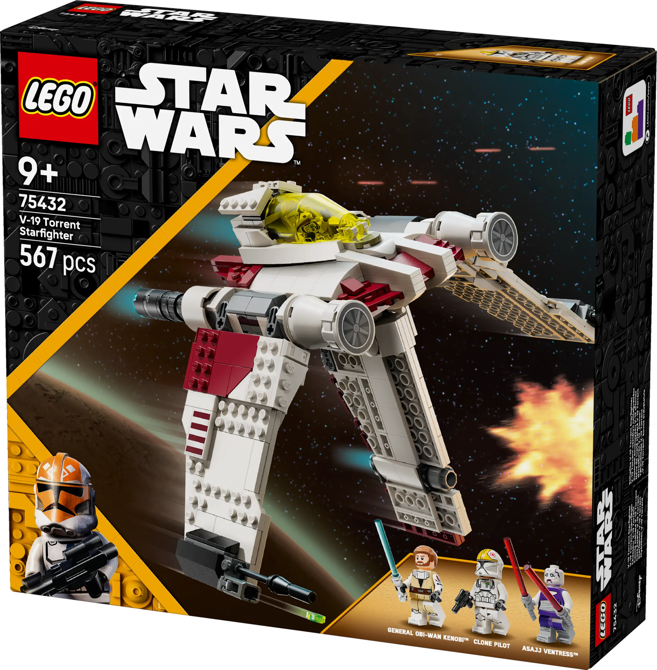 סטארפייטר V-19 TORRENT Lego Star Wars 75432