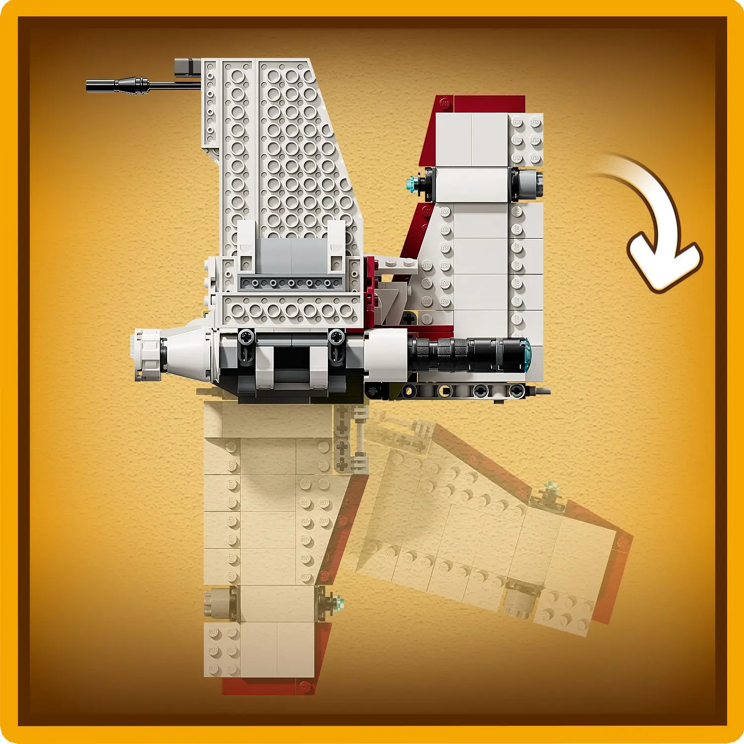 סטארפייטר V-19 TORRENT Lego Star Wars 75432