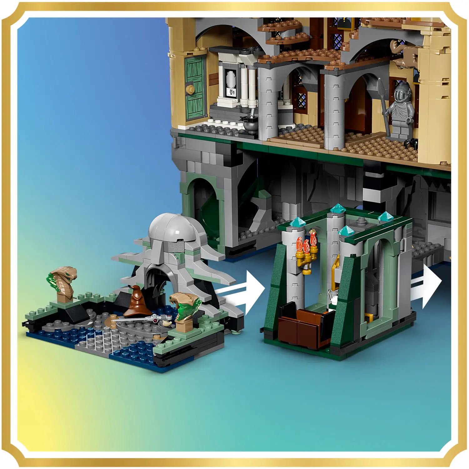 טירת הוגוורטס: האגף המזרחי Lego Harry Potter 76473