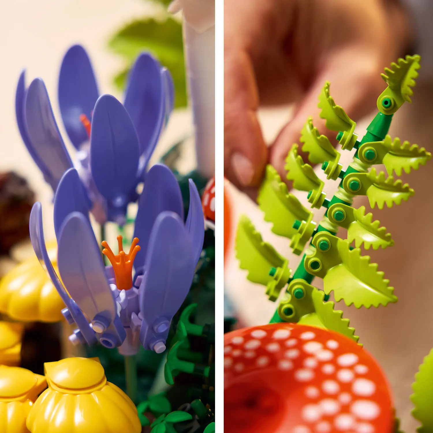 פטריות יער Lego Botanicals 11505