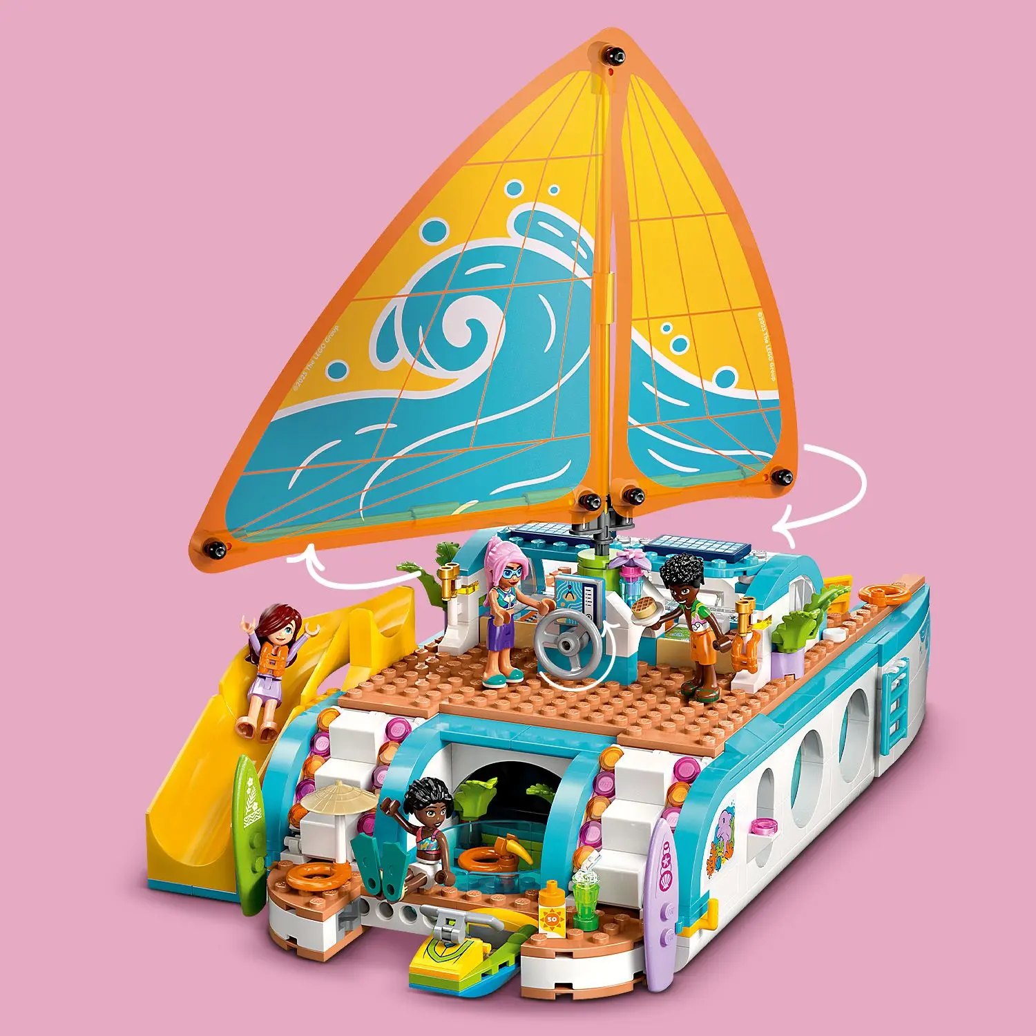 הרפתקה על יאכטה Lego Friends 42664