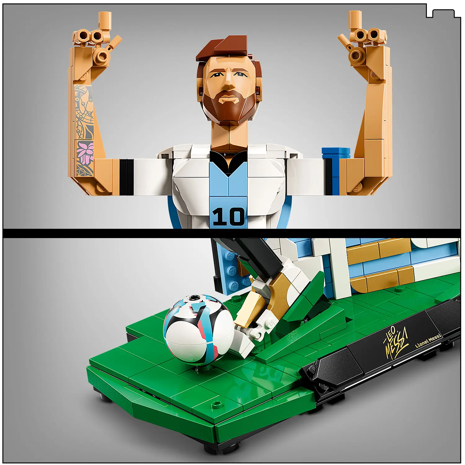 ליונל מסי – אגדת כדורגל Lego Editions 43015