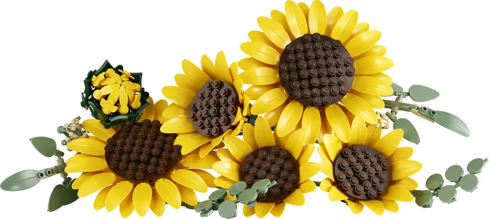 זר חמניות Lego Botanical 11502