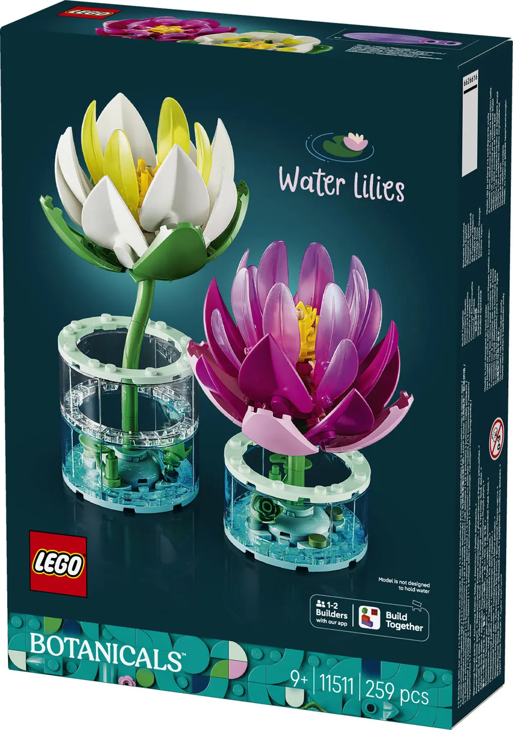 חבצלות מים Lego Botanical 11511