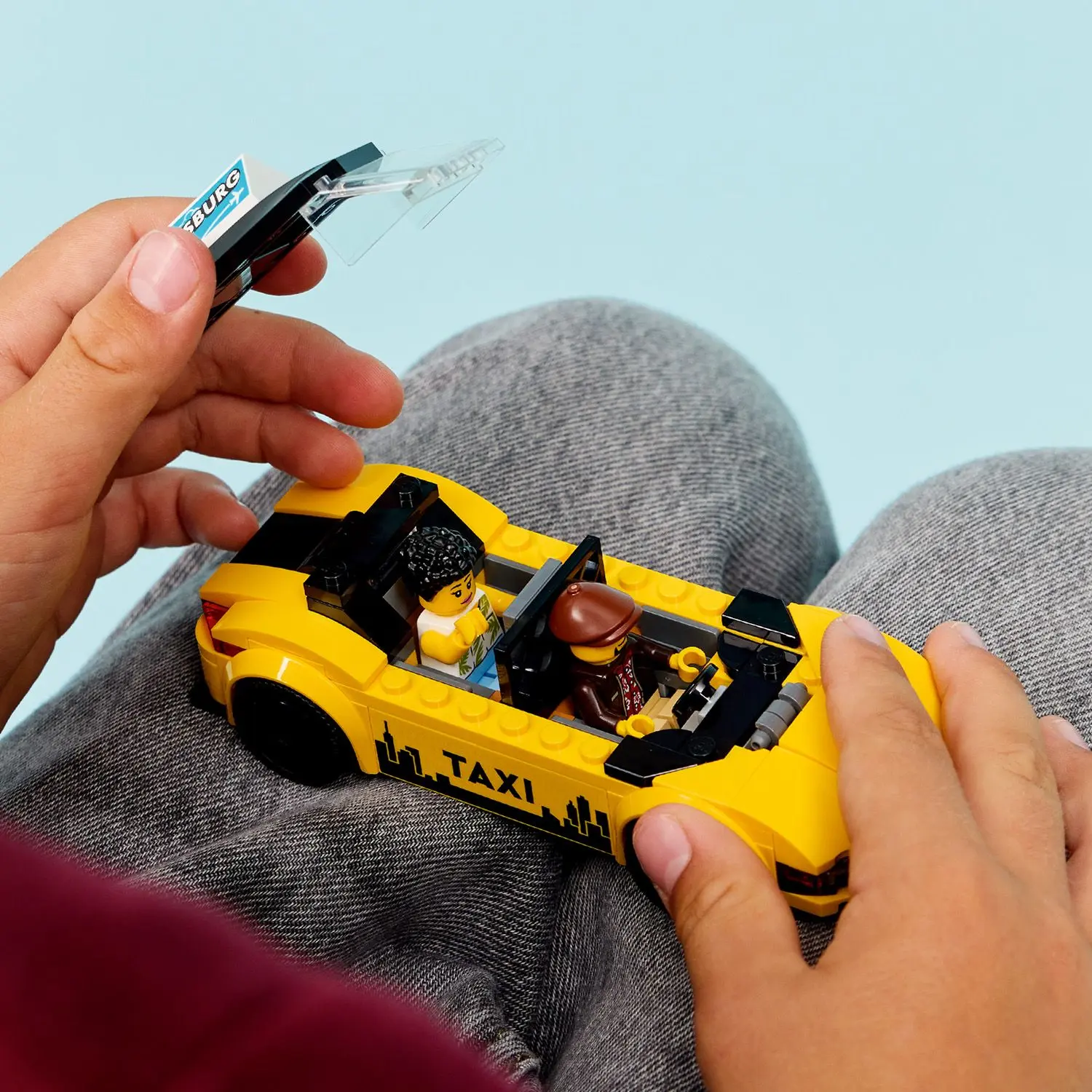 מונית צהובה Lego City 60487