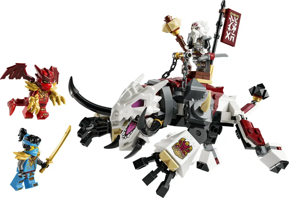 נינג'ה גו – זילוואר וחיית הדרקון שלו גרימטק Lego Ninjago 71863