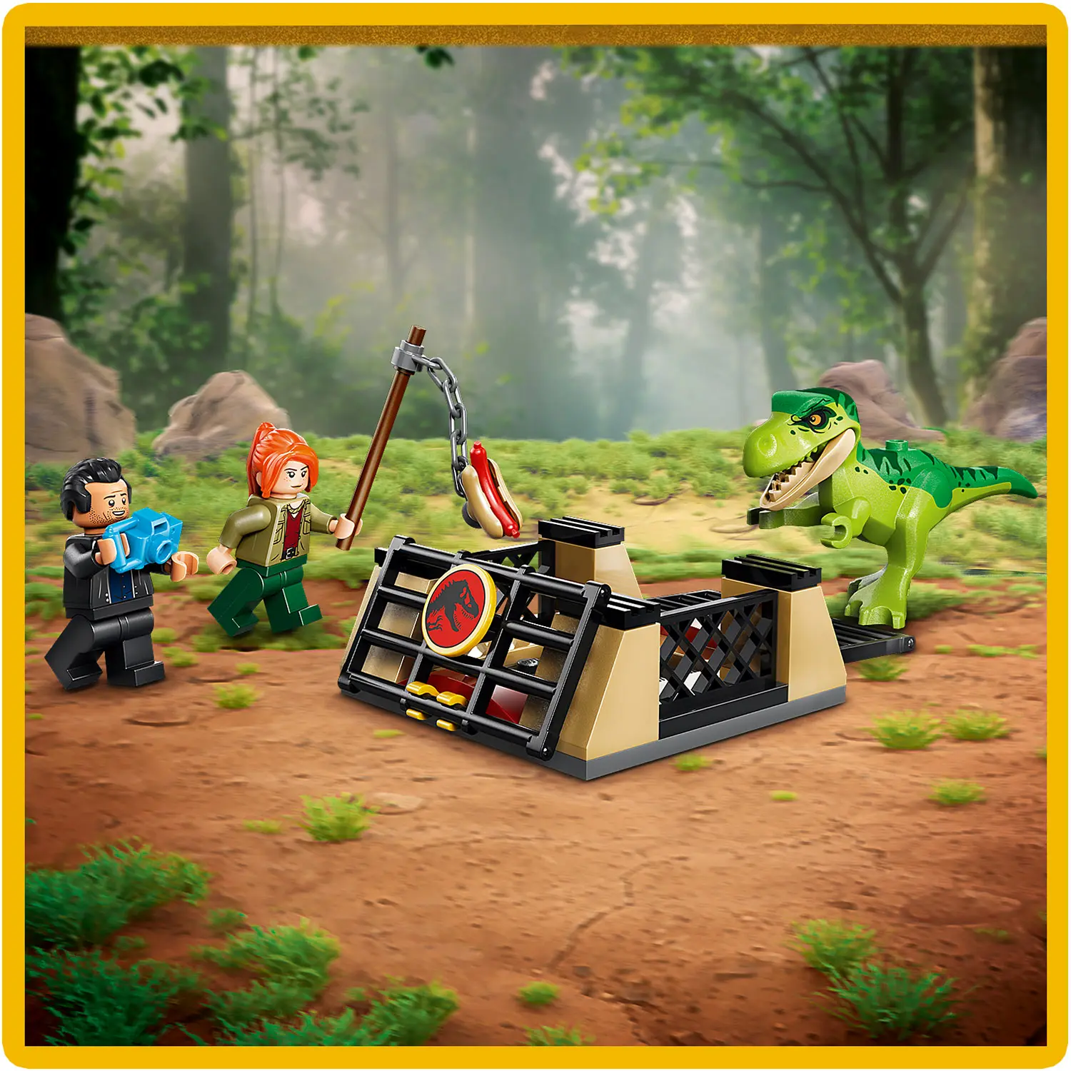 משאית הובלה לטי רקס צעיר Lego Jurassic World 77978