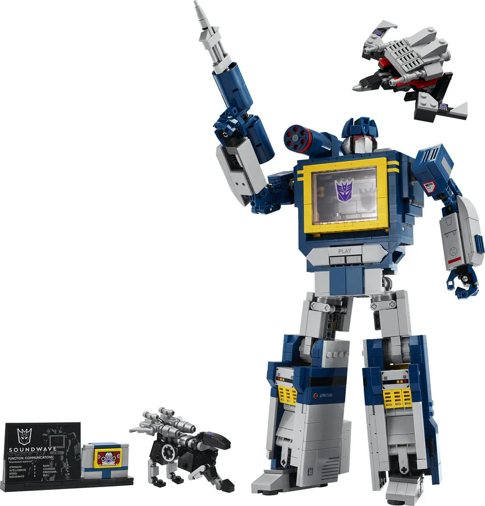 רובוטריקים: סאונדווייב Lego Icons 10358