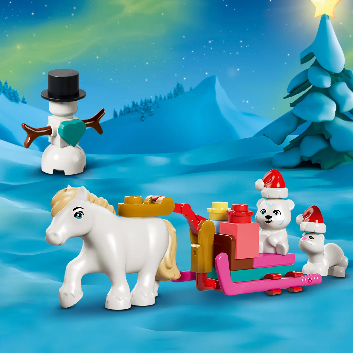 לוח הפתעות חגיגי 2026 Lego Friends 42698