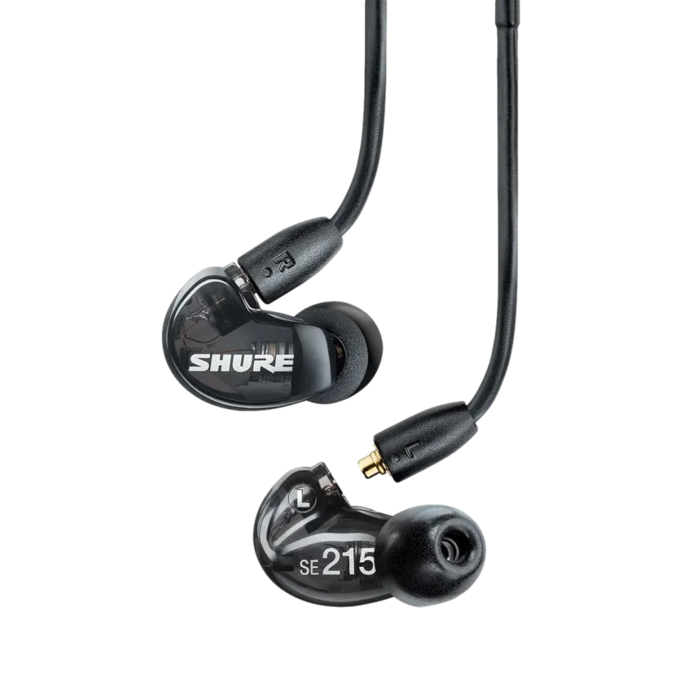אוזניות In-Ear חוטיות עם מיקרופון Shure AONIC 215 – צבע שחור
