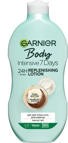 קרם גוף Garnier Intensive 7 Days Shea – בנפח 400 מ"ל