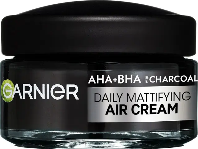 קרם פנים Garnier Pure Active Charcoal Daily Mattifying Air Cream – בנפח 50 מ"ל