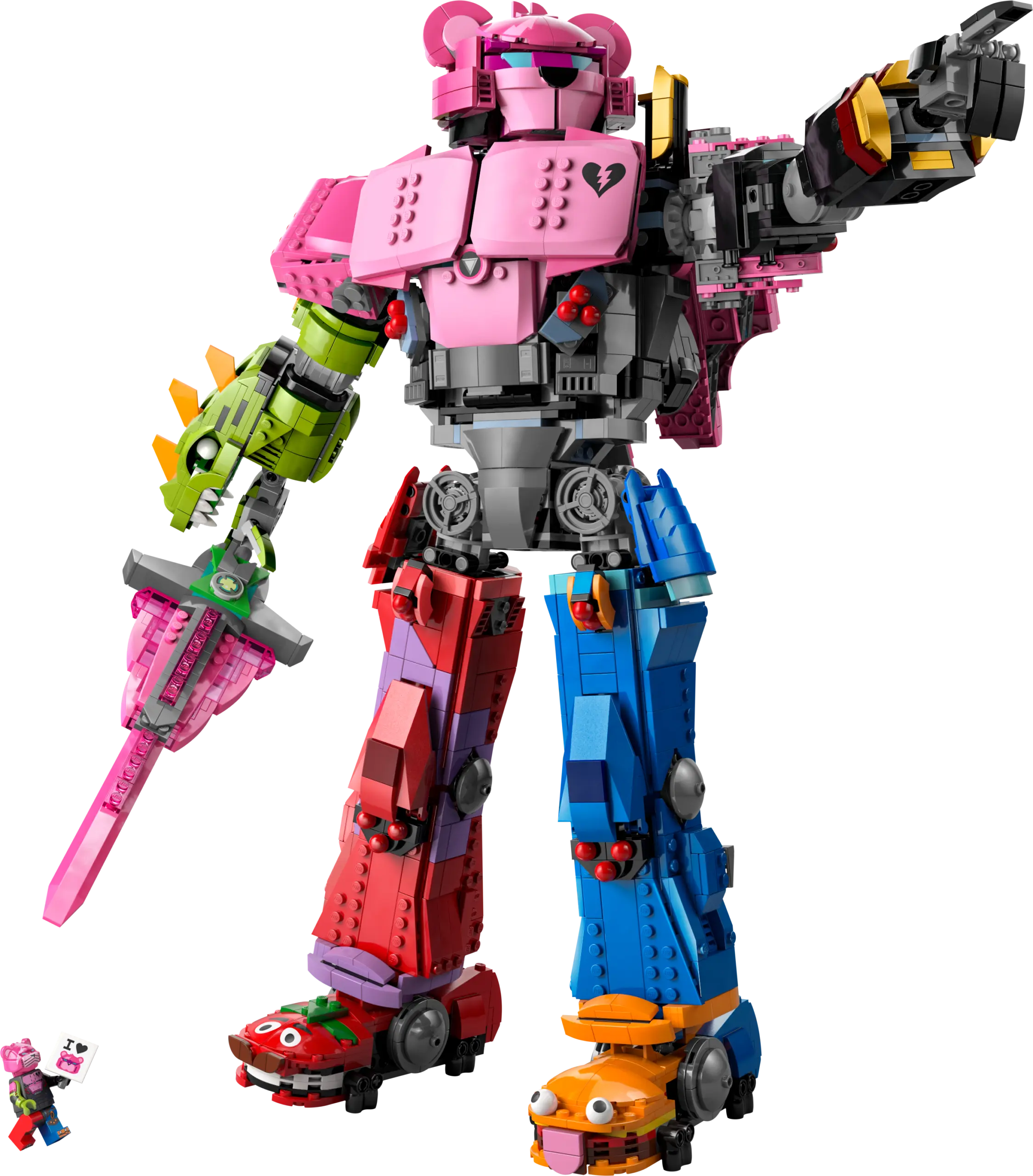 Mecha Team Leader Lego Fortnite 77078