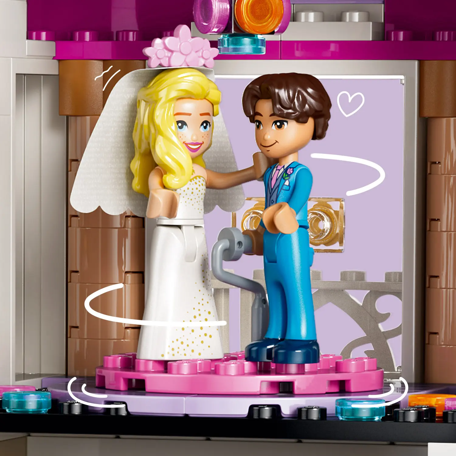 מלון גראנד בהארטלייק סיטי Lego Friends 42704
