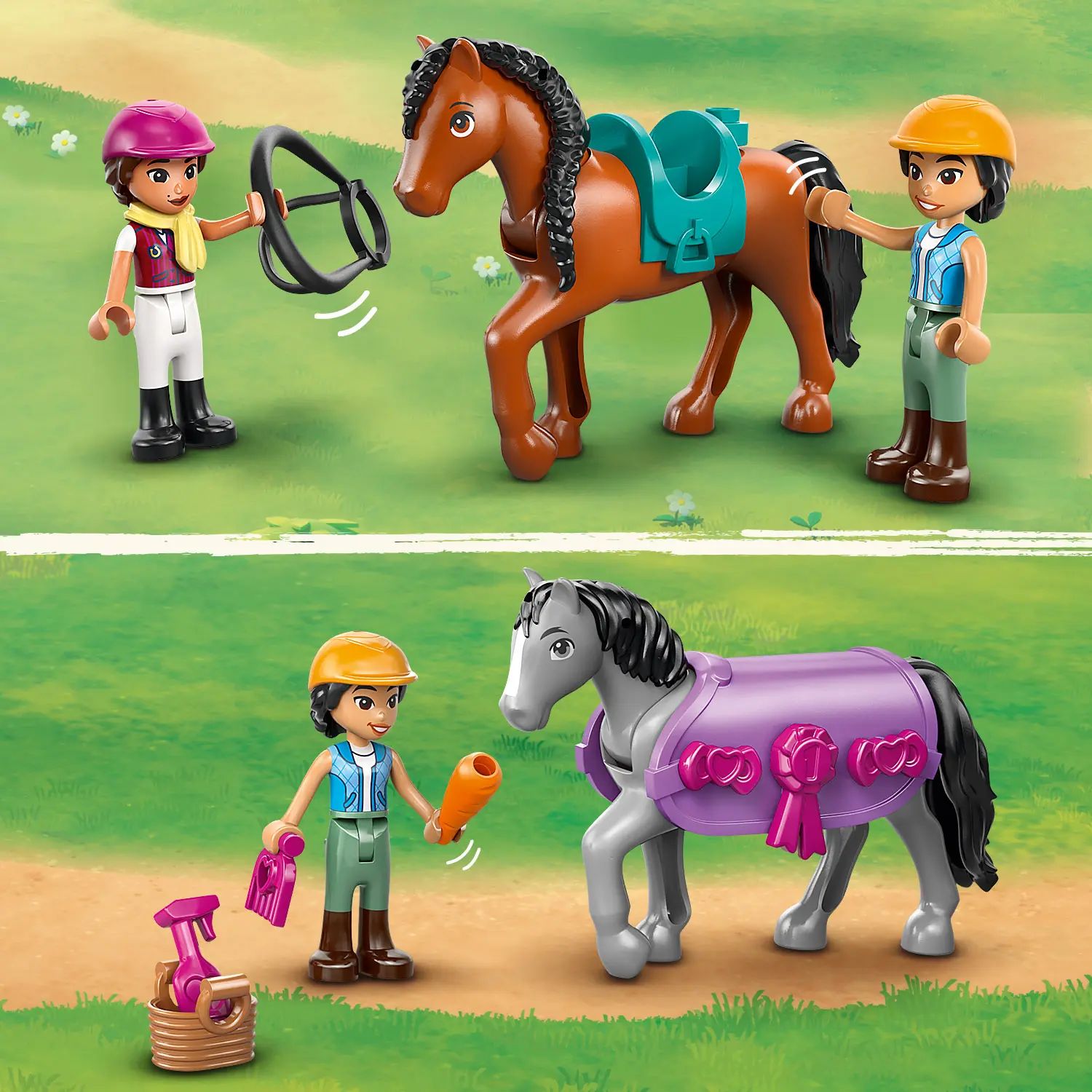 אורוות סוסים ובית ספר לרכיבה Lego Friends 42688