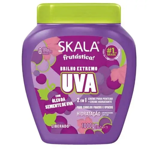 קרם לחות Skala Uva Hair Trmt Conditioner – בנפח 1000 מ"ל