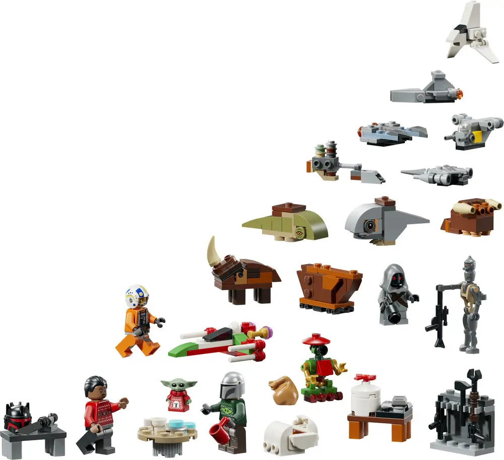 לוח הפתעות חגיגי 2026 Lego Star Wars 75456