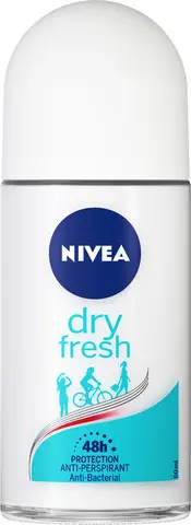 דאודורנט רול-און לאישה Nivea Dry Fresh – בנפח 50 מ"ל
